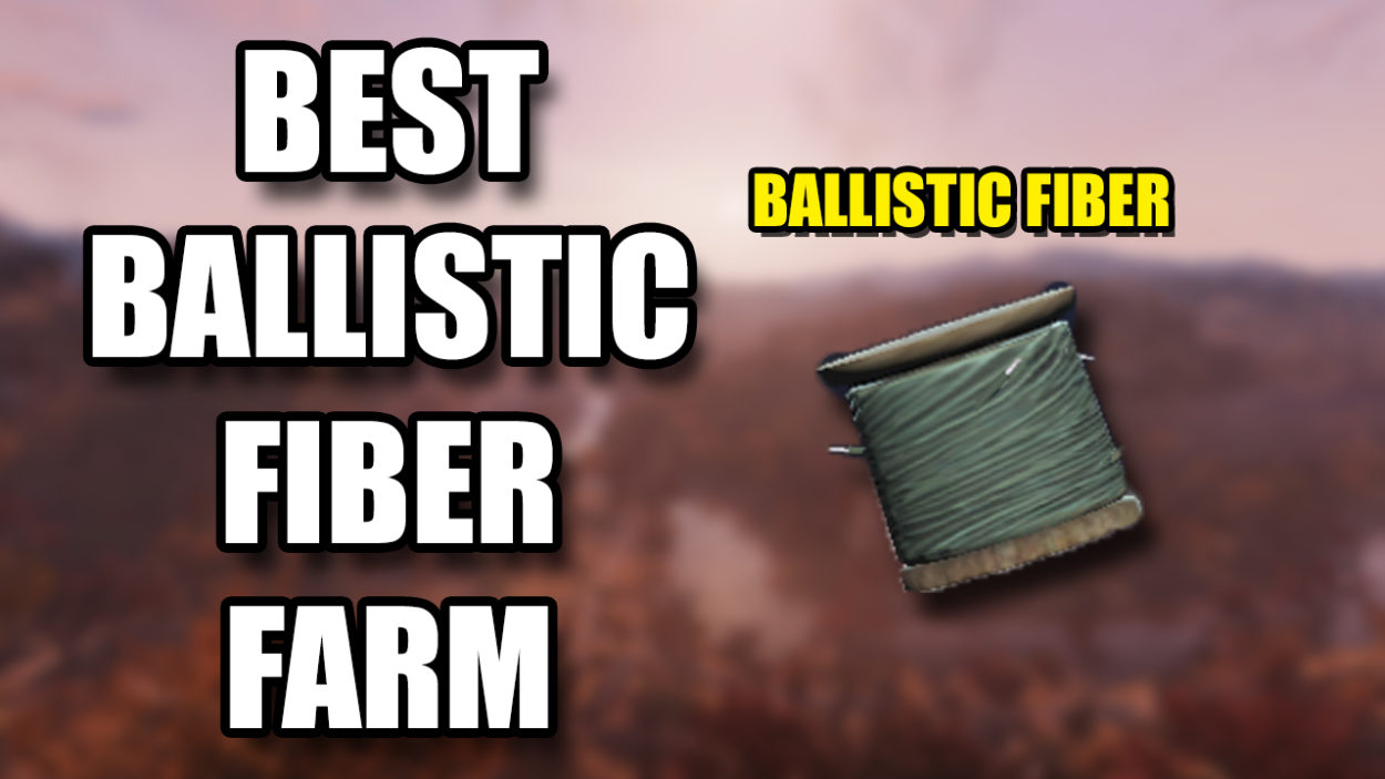 Fallout 76 Ballistic Fiber Farm