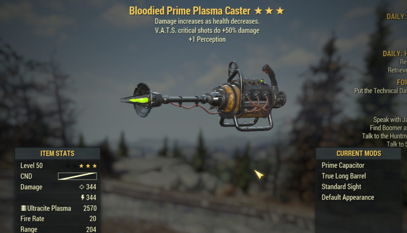 Fallout 76 Plasma Caster