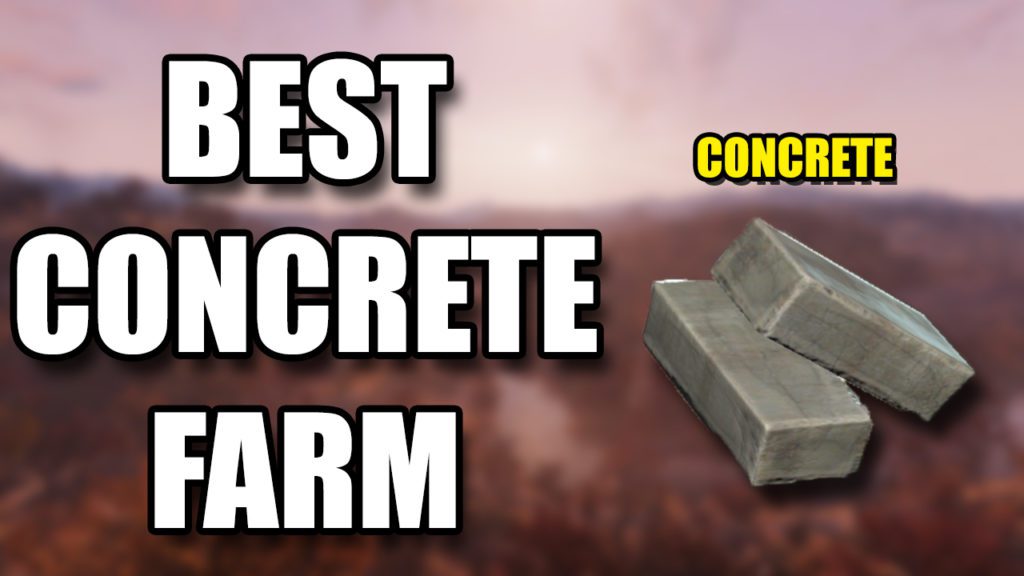 Fallout 76 Concrete Farm