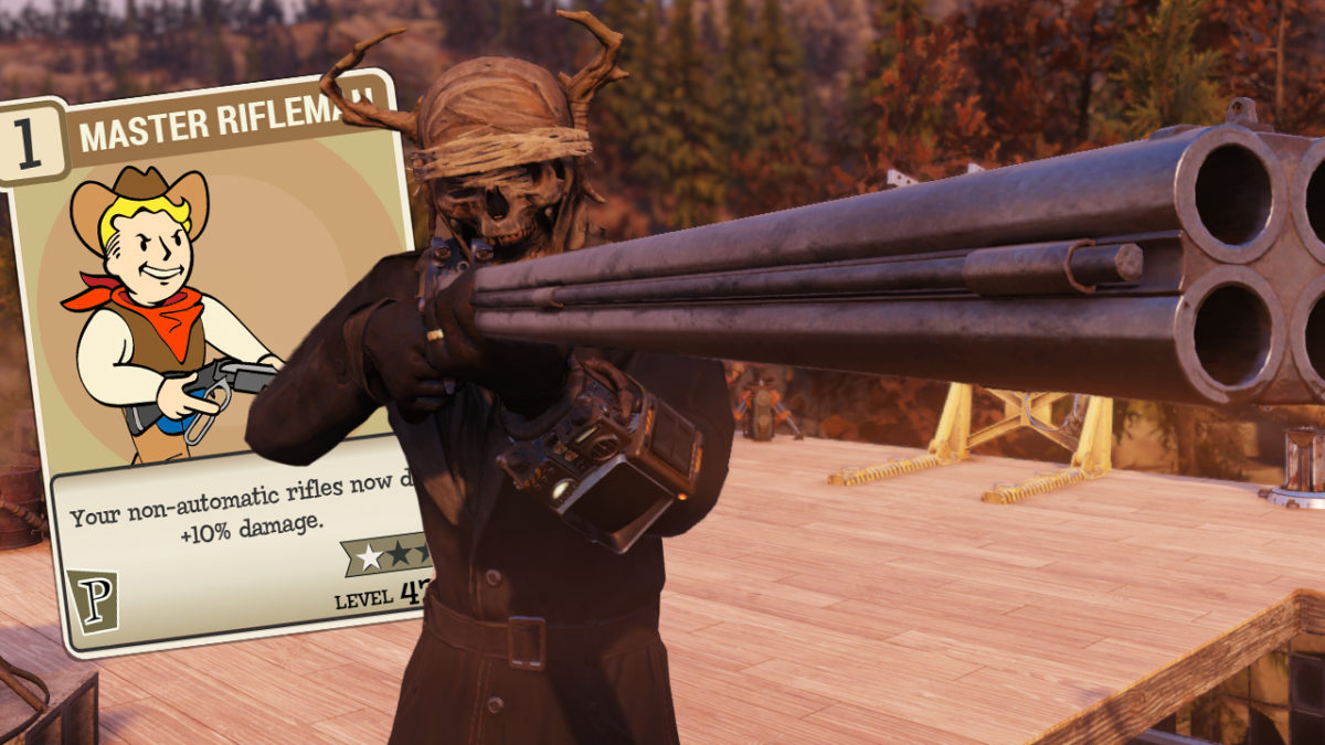 In de genade van hoe te gebruiken bevind zich Non-Automatic Rifle Build | Fallout 76 - Kevduit