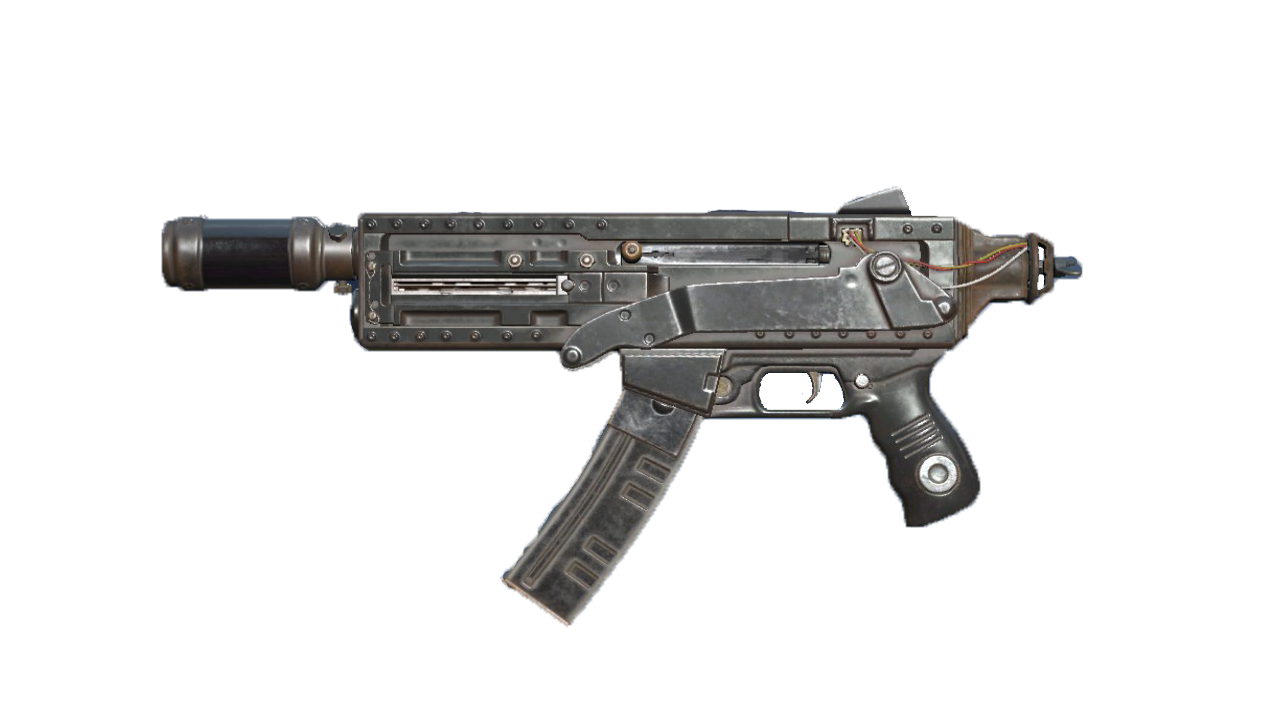76 10 4. Fallout 4 10 мм Submachine Gun.