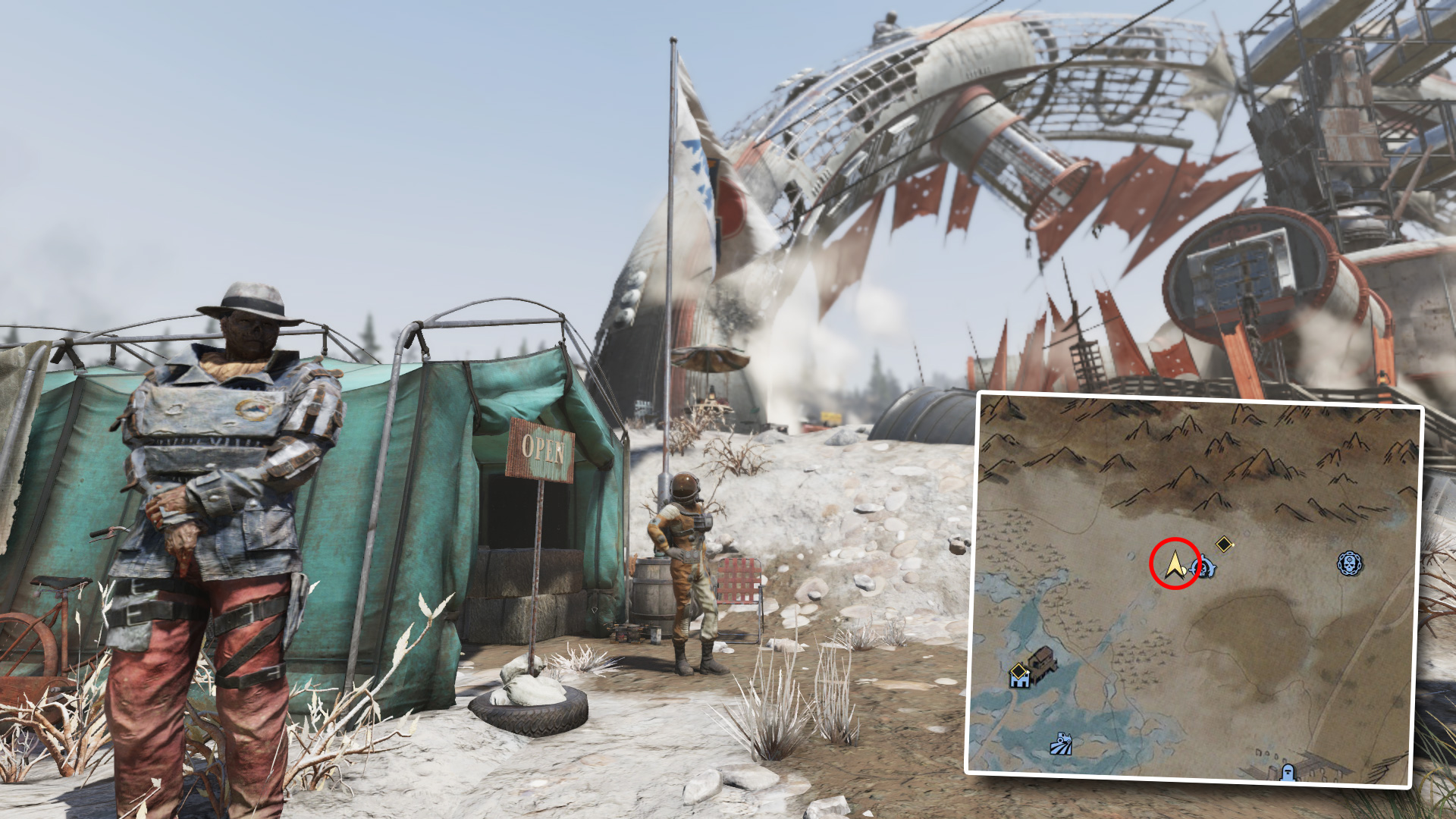 Where is minerva fallout 76 kevduit